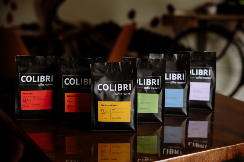 The six roasts staggered on the table, Ethiopia Sidamo stepping forward